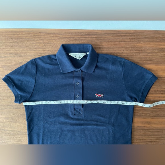 “The Fox” Brand Vintage Polo Shirt in Navy, Size M - Picture 5 of 7